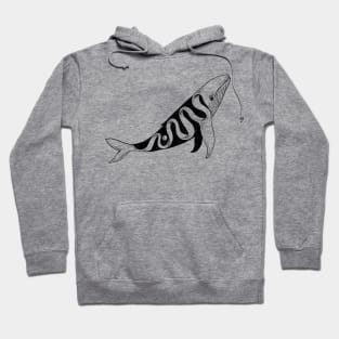 Lost in Its Own Existence (Whale) Hoodie